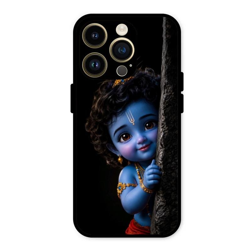 Little Krishna Divine Smile Phone Case For iPhone 14 Pro