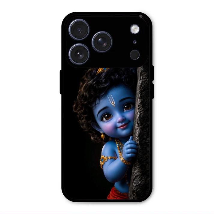 Little Krishna Divine Smile Phone Case For iPhone 17 Pro