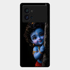Little Krishna Divine Smile Phone Case For Iqoo 9 Pro 5G