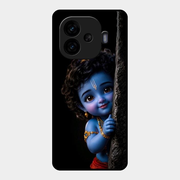 Little Krishna Divine Smile Phone Case For Iqoo Neo 10R 5G