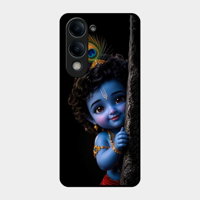 Little Krishna Divine Smile Phone Case For Iqoo Z10 Lite