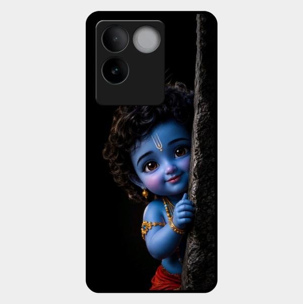 Little Krishna Divine Smile Phone Case For Iqoo Z7 Pro 5G