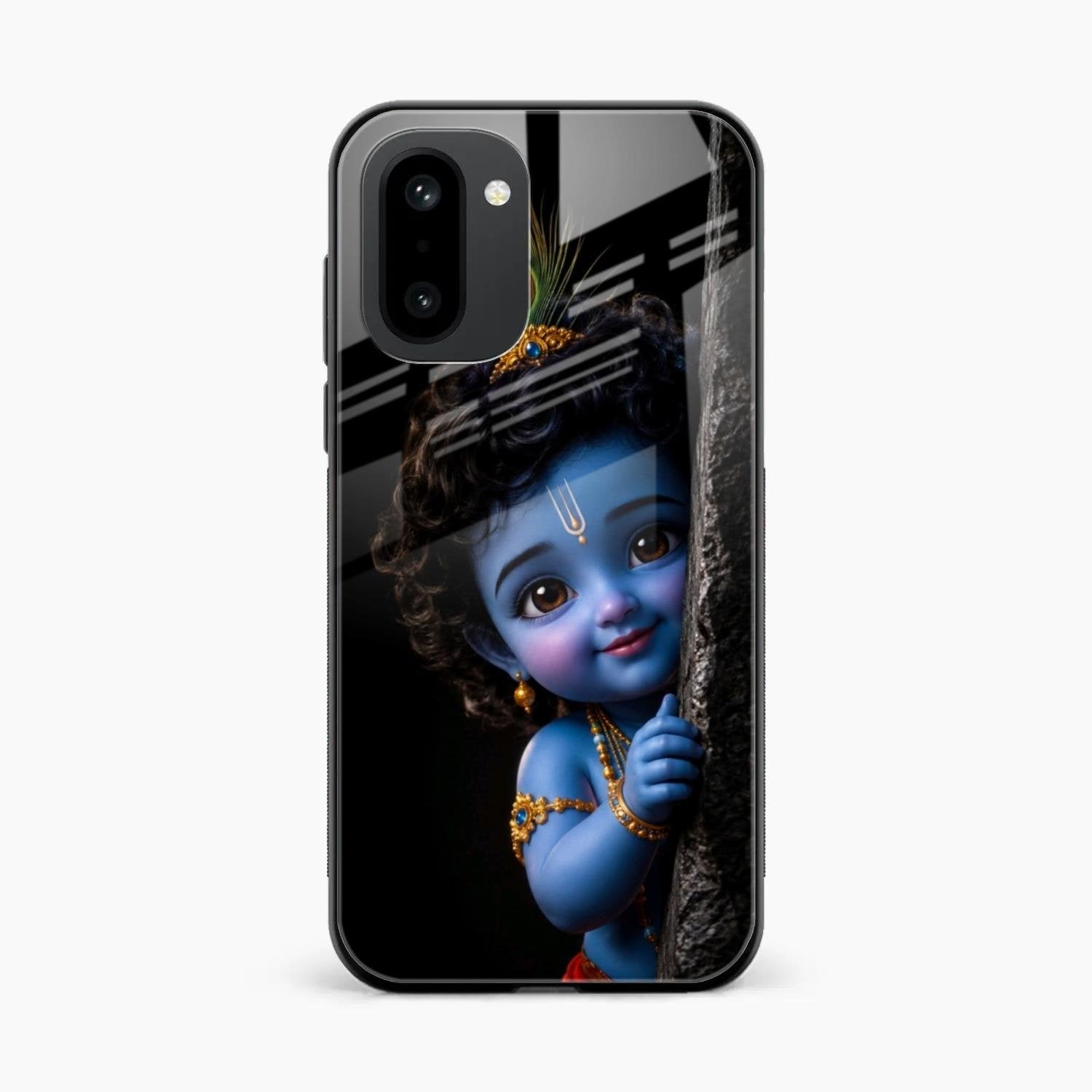 Little Krishna Divine Smile Phone Case For OnePlus 15R 5G