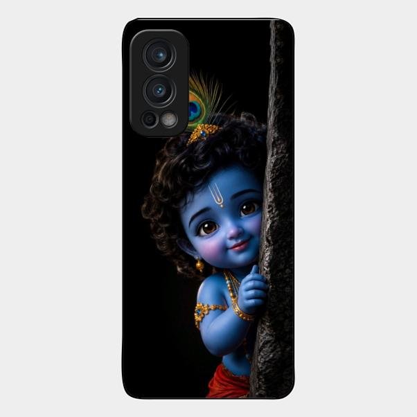 Little Krishna Divine Smile Phone Case For Oneplus Nord 2 5G