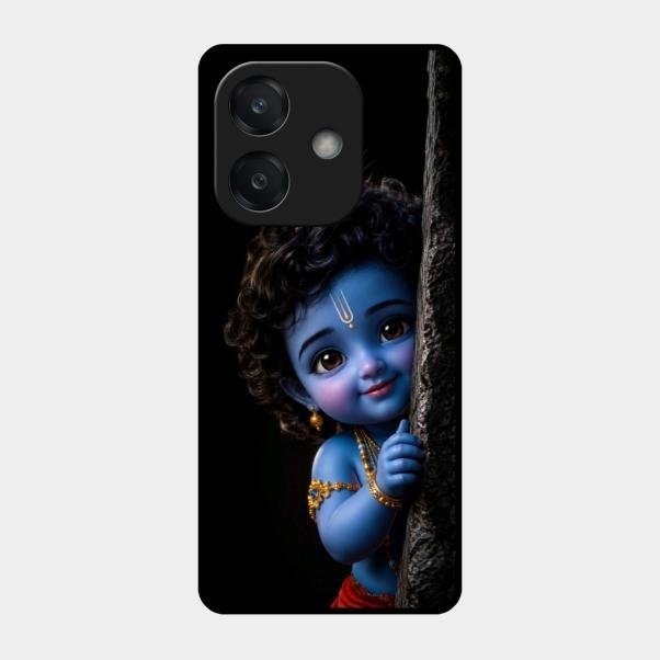 Little Krishna Divine Smile Phone Case For Oppo A3X 5G