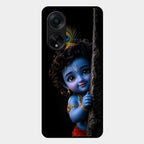 Little Krishna Divine Smile Phone Case For Oppo F23 5G