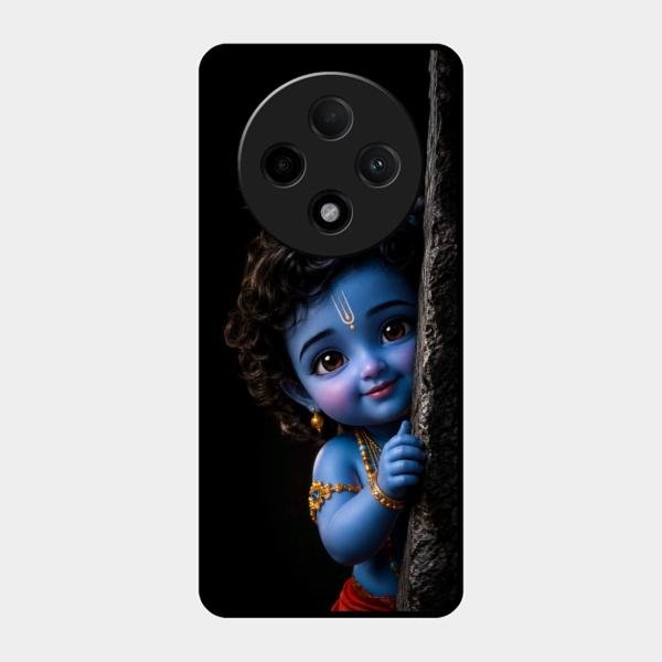 Little Krishna Divine Smile Phone Case For Oppo F27 Pro Plus 5G
