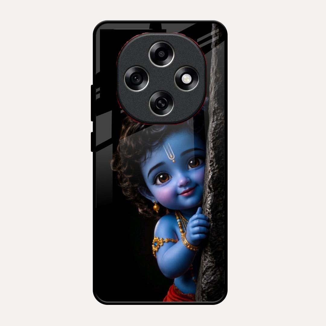 Little Krishna Divine Smile Phone Case For Oppo F31 Pro 5G