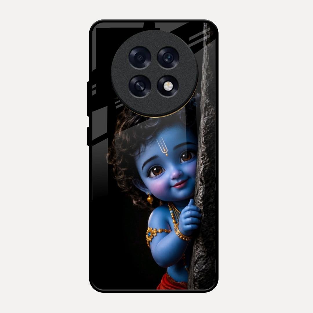 Little Krishna Divine Smile Phone Case For Oppo F31 Pro Plus 5G