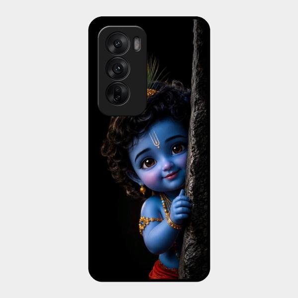 Little Krishna Divine Smile Phone Case For Oppo Reno 12 5G