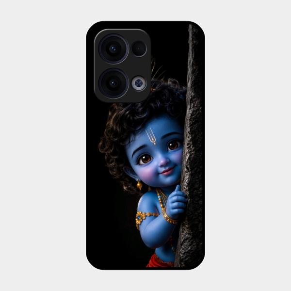 Little Krishna Divine Smile Phone Case For Oppo Reno 13 5G