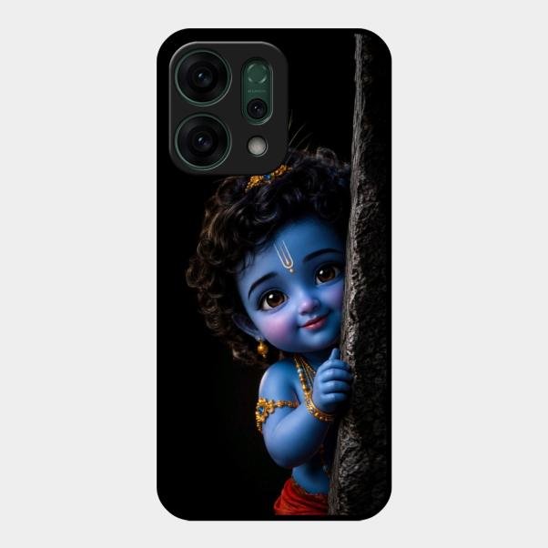 Little Krishna Divine Smile Phone Case For Oppo Reno 14 5G