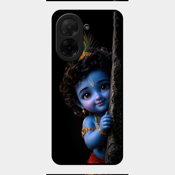 Little Krishna Divine Smile Phone Case For Poco C71