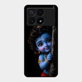 Little Krishna Divine Smile Phone Case For Poco X6 Pro 5G