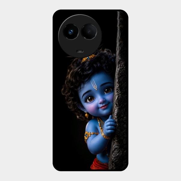 Little Krishna Divine Smile Phone Case For Realme 11X 5G