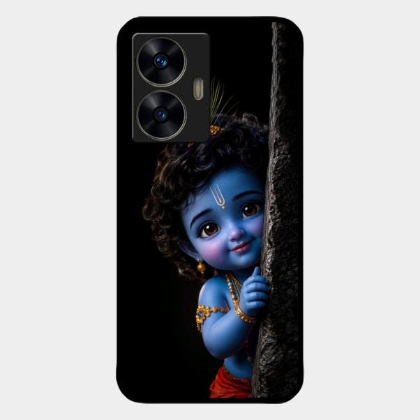 Little Krishna Divine Smile Phone Case For Realme C55