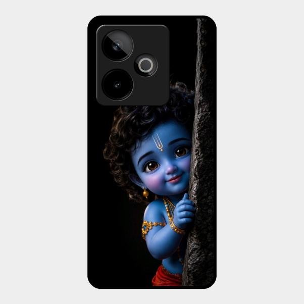 Little Krishna Divine Smile Phone Case For Realme Gt 7T 5G