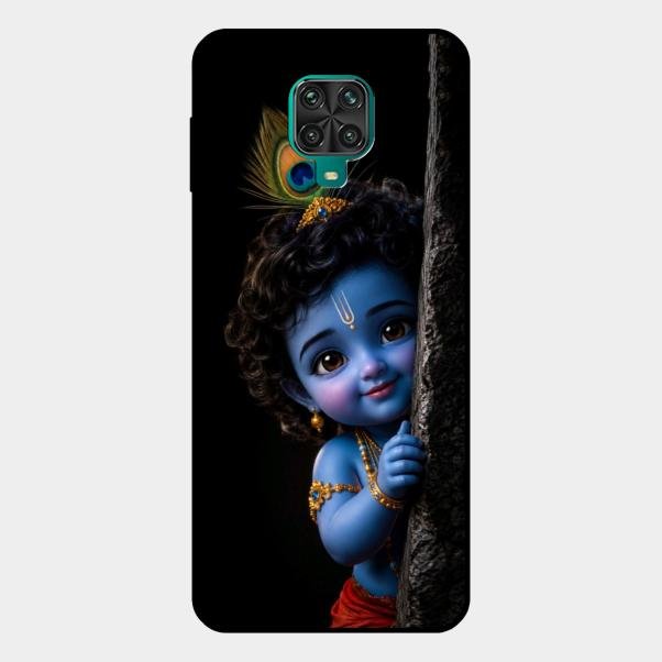 Little Krishna Divine Smile Phone Case For Redmi Note 10 Lite