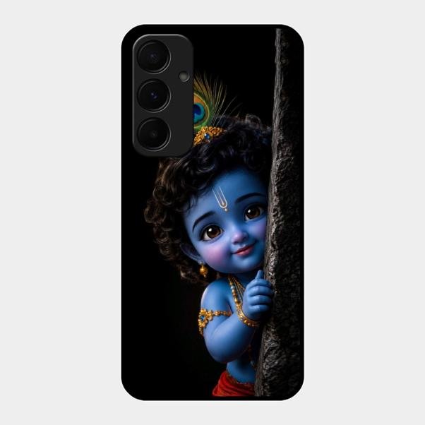 Little Krishna Divine Smile Phone Case For Samsung Galaxy A35 5G
