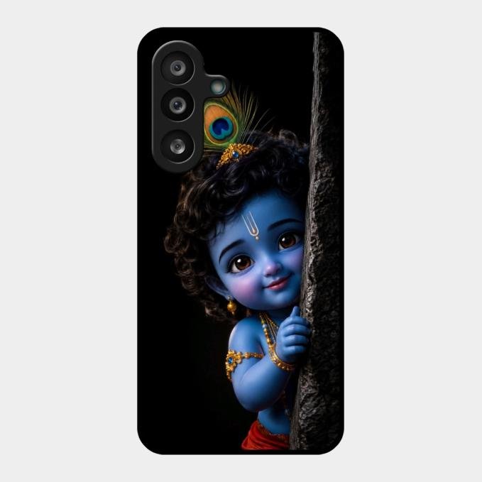 Little Krishna Divine Smile Phone Case For Samsung Galaxy F56 5G