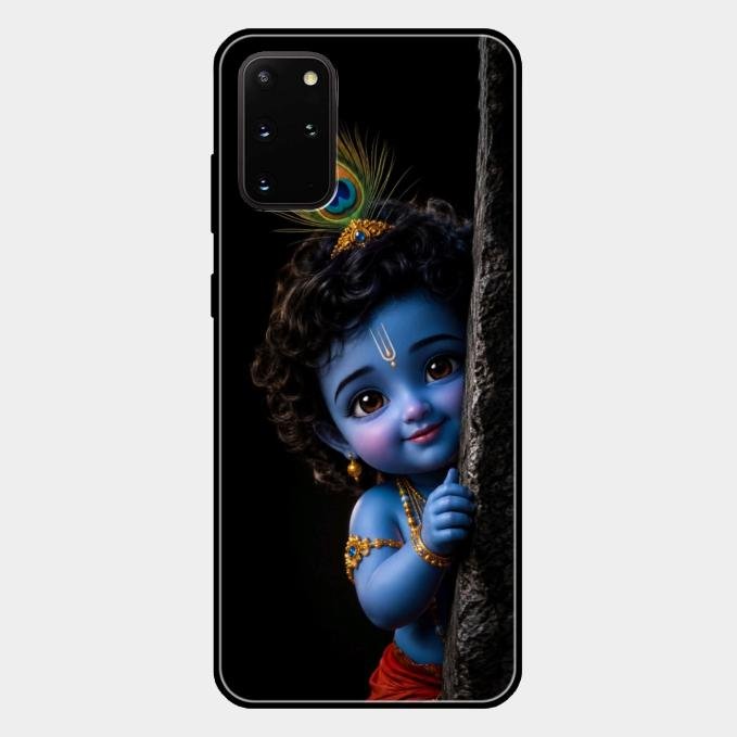 Little Krishna Divine Smile Phone Case For Samsung Galaxy S20 Plus
