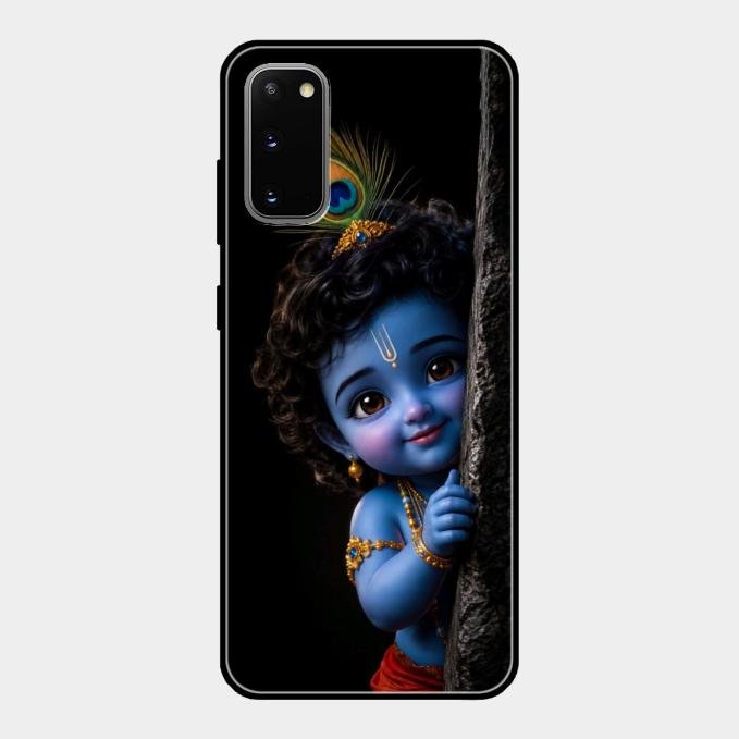 Little Krishna Divine Smile Phone Case For Samsung Galaxy S20