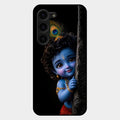 Little Krishna Divine Smile Phone Case For Samsung Galaxy S23 Plus 5G