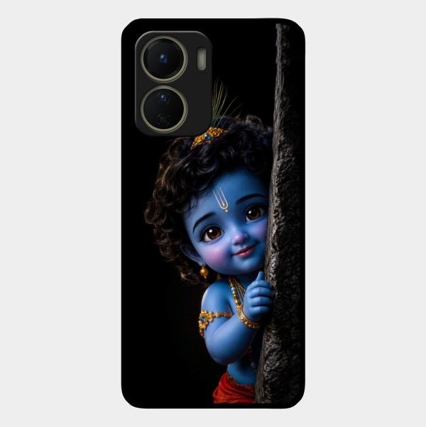 Little Krishna Divine Smile Phone Case For Vivo T2X 5G