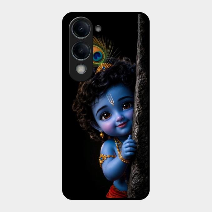 Little Krishna Divine Smile Phone Case For Vivo T4 Lite 5G