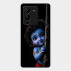 Little Krishna Divine Smile Phone Case For Vivo V25 Pro 5G