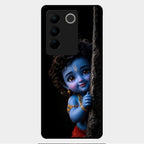 Little Krishna Divine Smile Phone Case For Vivo V27 Pro 5G