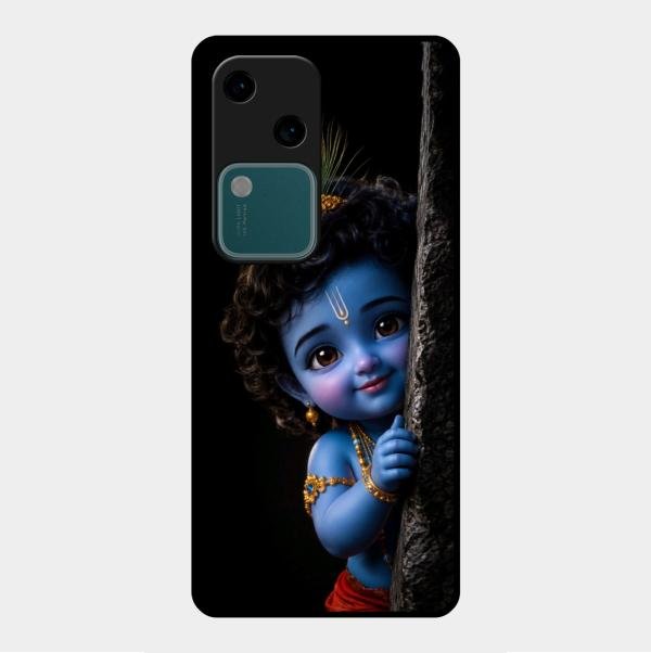 Little Krishna Divine Smile Phone Case For Vivo V30 5G