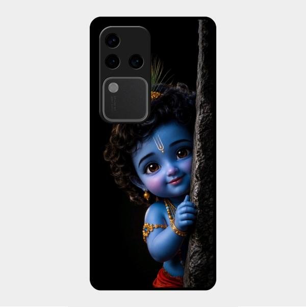 Little Krishna Divine Smile Phone Case For Vivo V30 Pro 5G