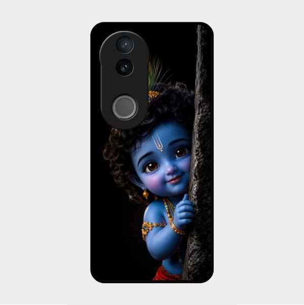 Little Krishna Divine Smile Phone Case For Vivo V50E 5G