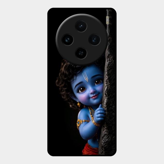 Little Krishna Divine Smile Phone Case For Vivo X100 5G