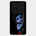 Little Krishna Divine Smile Phone Case For Vivo X80 Pro 5G