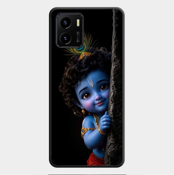 Little Krishna Divine Smile Phone Case For Vivo Y01