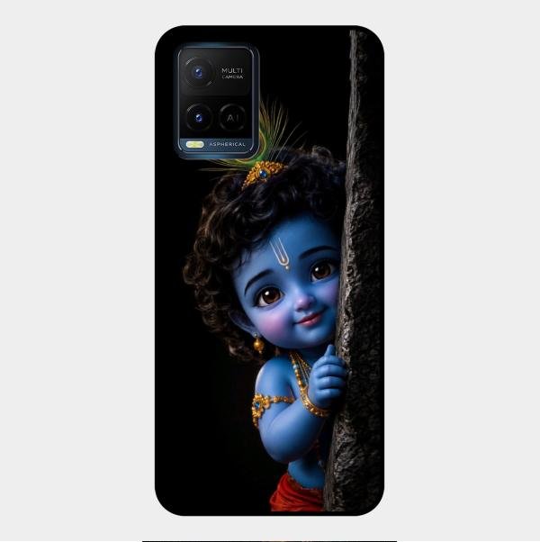 Little Krishna Divine Smile Phone Case For Vivo Y21E