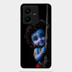 Little Krishna Divine Smile Phone Case For Vivo Y22