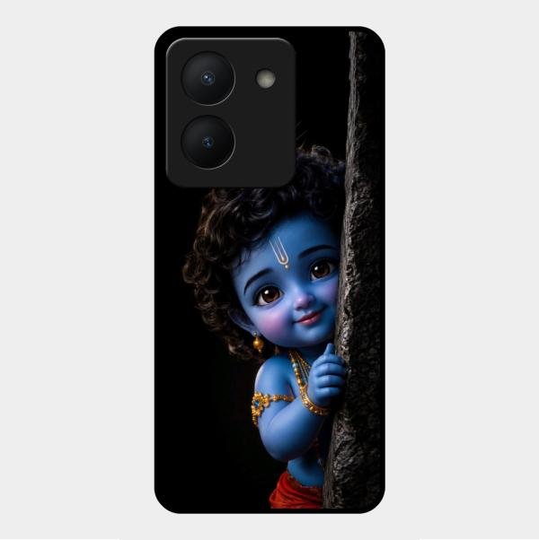 Little Krishna Divine Smile Phone Case For Vivo Y36