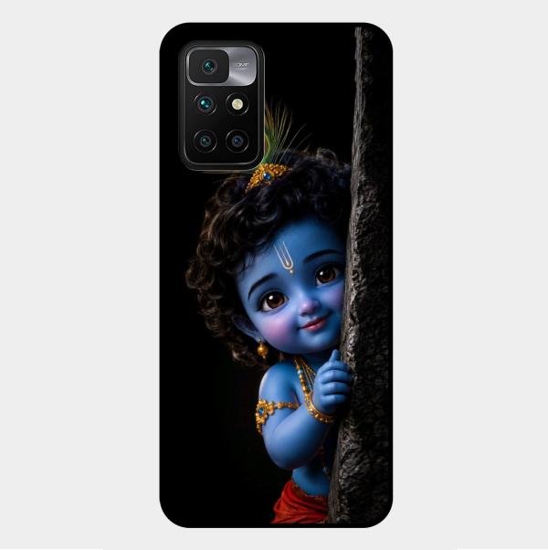Little Krishna Divine Smile Phone Case For Xiaomi Redmi 10 Prime