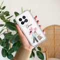 Love Couple Customize Transparent Silicon Case For iQOO 13 5G