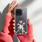 Love Couple Customize Anti Yellow Case For iQOO 15R 5G