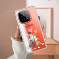 Love Couple Customize Transparent Silicon Case For iQOO Neo 10 5G