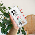 Love Couple Customize Transparent Silicon Case For OnePlus 13 5G