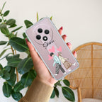 Love Couple Customize Anti Yellow Case For Oppo F27 5G