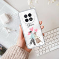 Love Couple Customize Transparent Silicon Case For Oppo F29 Pro 5G
