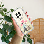 Love Couple Customize Anti Yellow Case For Oppo F31 Pro Plus 5G