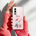 Love Couple Customize Anti Yellow Case For Oppo K13x 5G