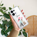 Love Couple Customize Anti Yellow Case For Oppo Reno 13 5G
